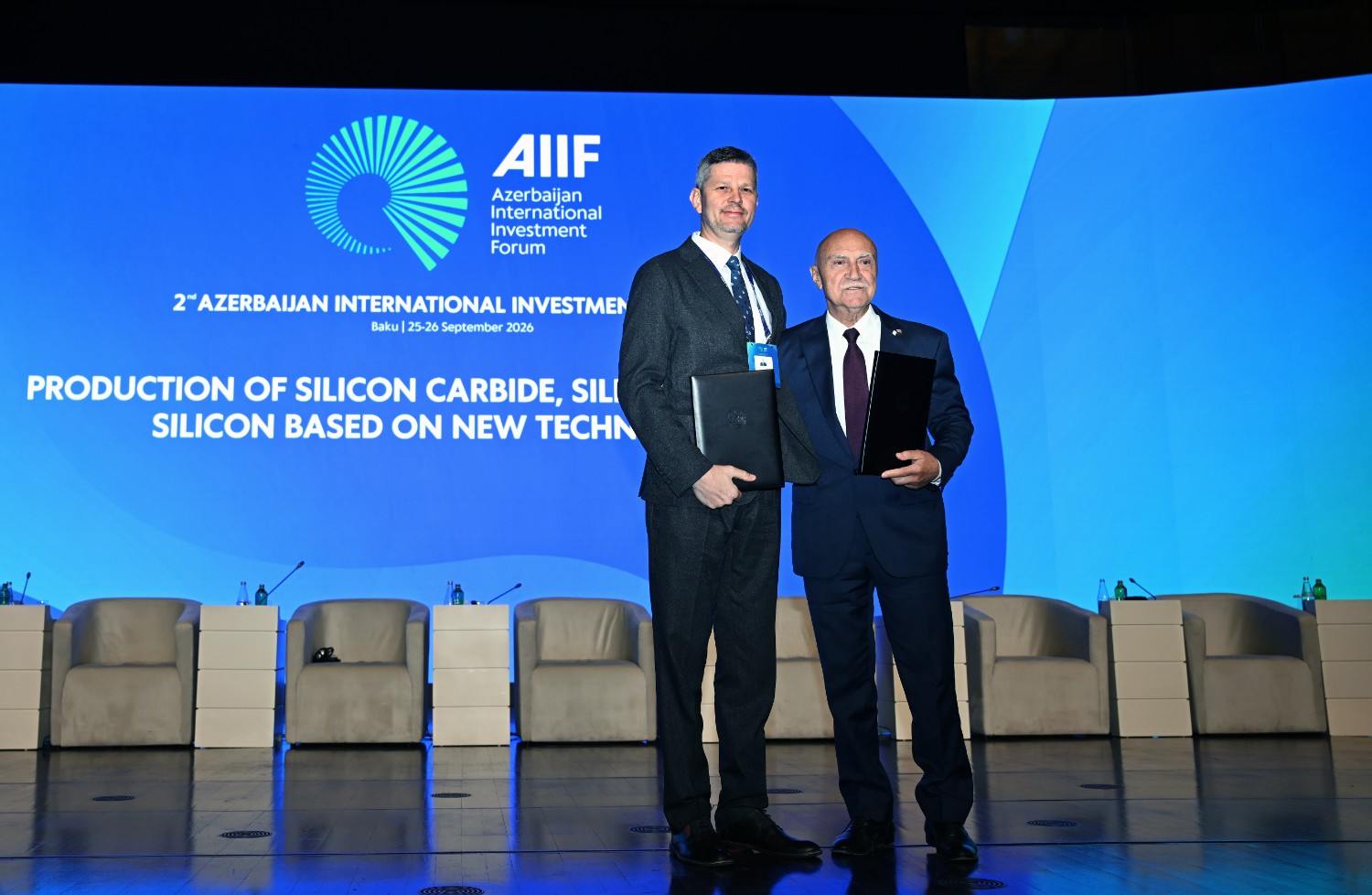 Cooperation Documents Signed as Part of the Second Azerbaijan International Investment Forum